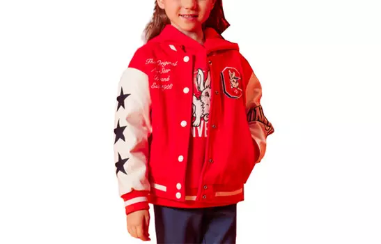 Детское пальто Converse, цвет College Red