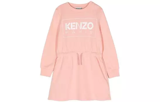 Детское платье Kenzo, розовый