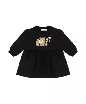 Детское платье мл Moschino, черный