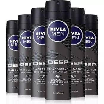 Дезодорант-антиперспирант Invisible for Black & White 48 часов 150 мл Nivea