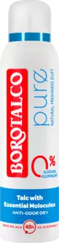 Дезодорант-спрей Pure Natural Freshness 150мл Borotalco
