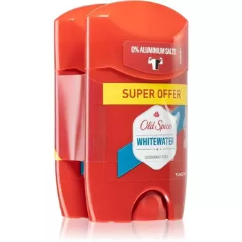 Дезодорант-стик Old Spice Whitewater для мужчин 2x50 мл