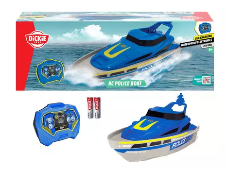 Dickie Toys, Радиоуправляемый полицейский катер