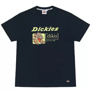 Dickies Футболка унисекс темно-синяя
