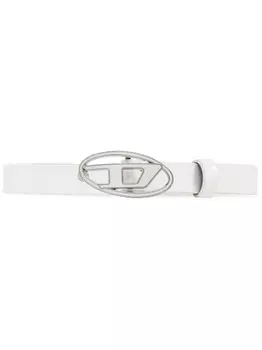 Diesel b-1dr кожаный ремень, белый