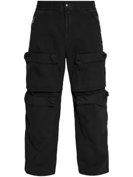 Diesel брюки карго P-Danzel, черный