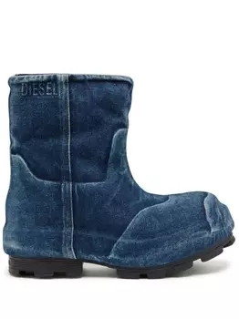 Diesel джинсовые ботинки D-Hammer Md Chelsea, синий