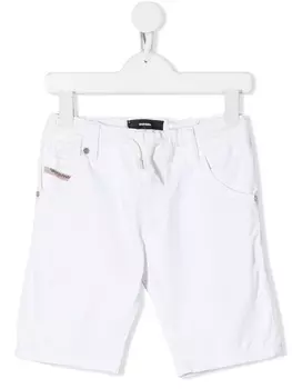 Diesel джинсовые шорты, белый