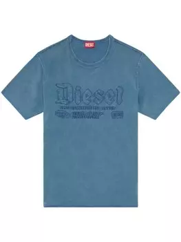 Diesel футболка T-Rawjust, синий