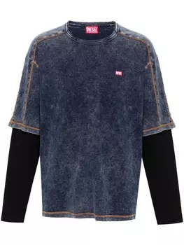 Diesel футболка T-Weshind, синий