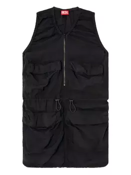 Diesel платье мини D-Resden, черный