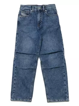 Diesel широкие джинсы D-Jared, синий