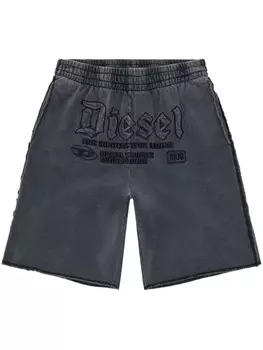 Diesel шорты P-RAWMARSHY, черный