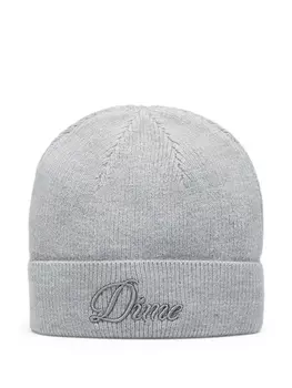 Dime шапка бини Cursive Fold, серый