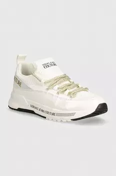 Динамические кроссовки Versace Jeans Couture, белый