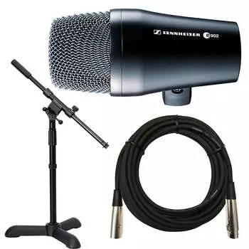 Динамический микрофон Sennheiser e902 Cardioid Dynamic Kick Drum Microphone