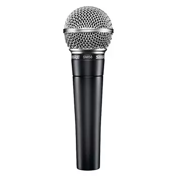 Динамический вокальный микрофон Shure SM58 Handheld Cardioid Dynamic Microphone