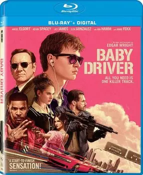 Диск Blu-ray Baby Driver [2017]
