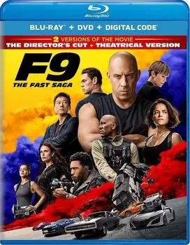 Диск Blu-ray F9: The Fast & Furious Saga