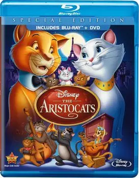 Диск Blu-ray The Aristocats [1970]