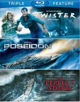 Диск Blu-ray Twister / Poseidon / The Perfect Storm - Action Triple Feature