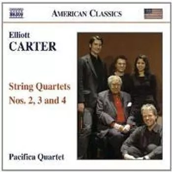 Диск CD Carter: String Quartets 2-4 - Elliott Carter, Pacifica Quartet