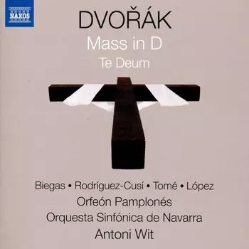 Диск CD Dvorak: Mass In D, Te Deum - Antonin Dvork