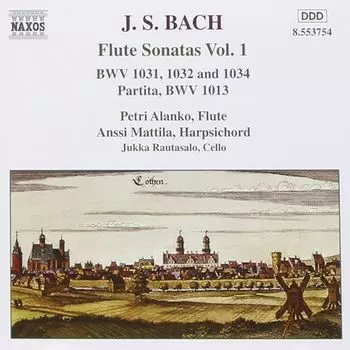 Диск CD Flute Sonatas Vol. 1 - J.S. Bach
