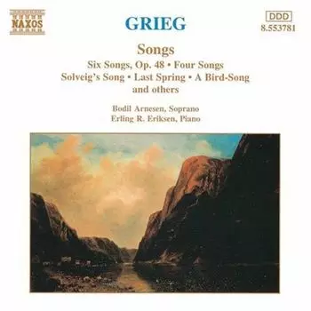 Диск CD Six Songs/Four Songs/Solveig's - Edvard Grieg
