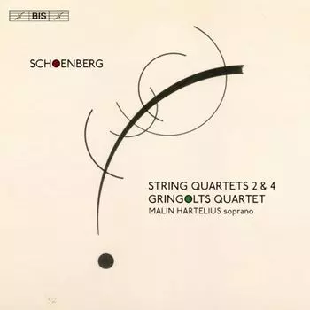 Диск CD String Quartets 2 & 4 [Sacd] [SUPER-AUDIO CD] - Arnold Schoenberg, Gringolts Quartet, Malin Hartelius