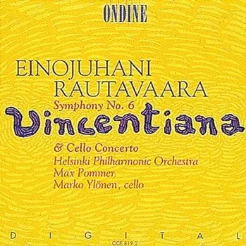 Диск CD Symphony No. 6 & Cello Concerto - Einojuhani Rautavaara