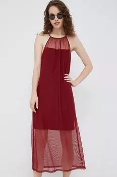 Дкное платье DKNY, гранат