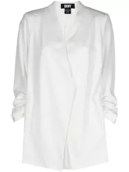 DKNY блейзер с V-образным вырезом, белый