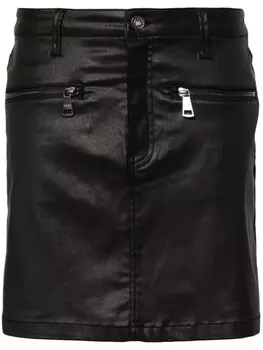 DKNY джинсовая юбка мини, черный