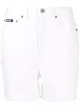 DKNY джинсовые шорты Kent с завышенной талией, белый