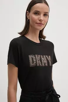 Dkny футболка, черный