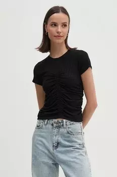 Dkny футболка, черный