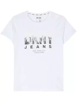 DKNY футболка Skyline с фотопринтом, белый