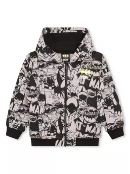 DKNY худи на молнии с графичным принтом из коллаборации с Batman, черный