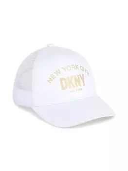 DKNY кепка с логотипом, белый