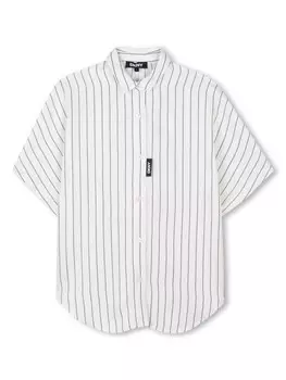 Dkny Kids рубашка в полоску, белый