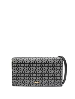 DKNY клатч с логотипом, черный