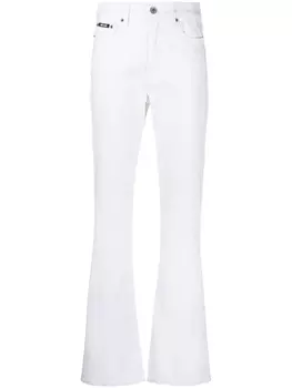 DKNY расклешенные джинсы Boreum, белый