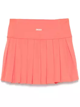 DKNY юбка-шорты со складками, оранжевый