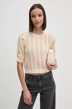 Dknyй свитер, бежевый
