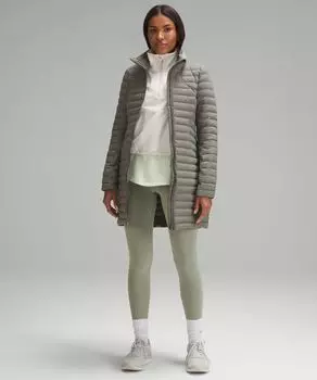 Длинная куртка Pack It Down Lululemon, серый