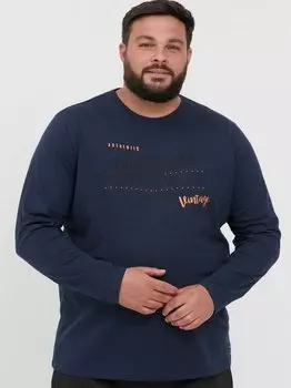 Длинная толстовка bhdopper bt Blend, индиго