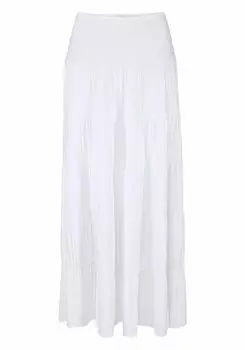 Длинная юбка Beach Time Maxi, белый