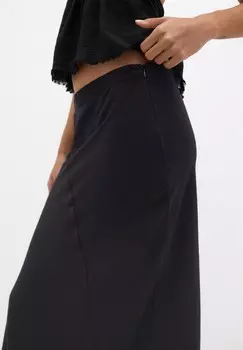 Длинная юбка BLEND PULL&BEAR, черный