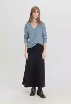 Длинная юбка MIDI REGULAR hessnatur, черный